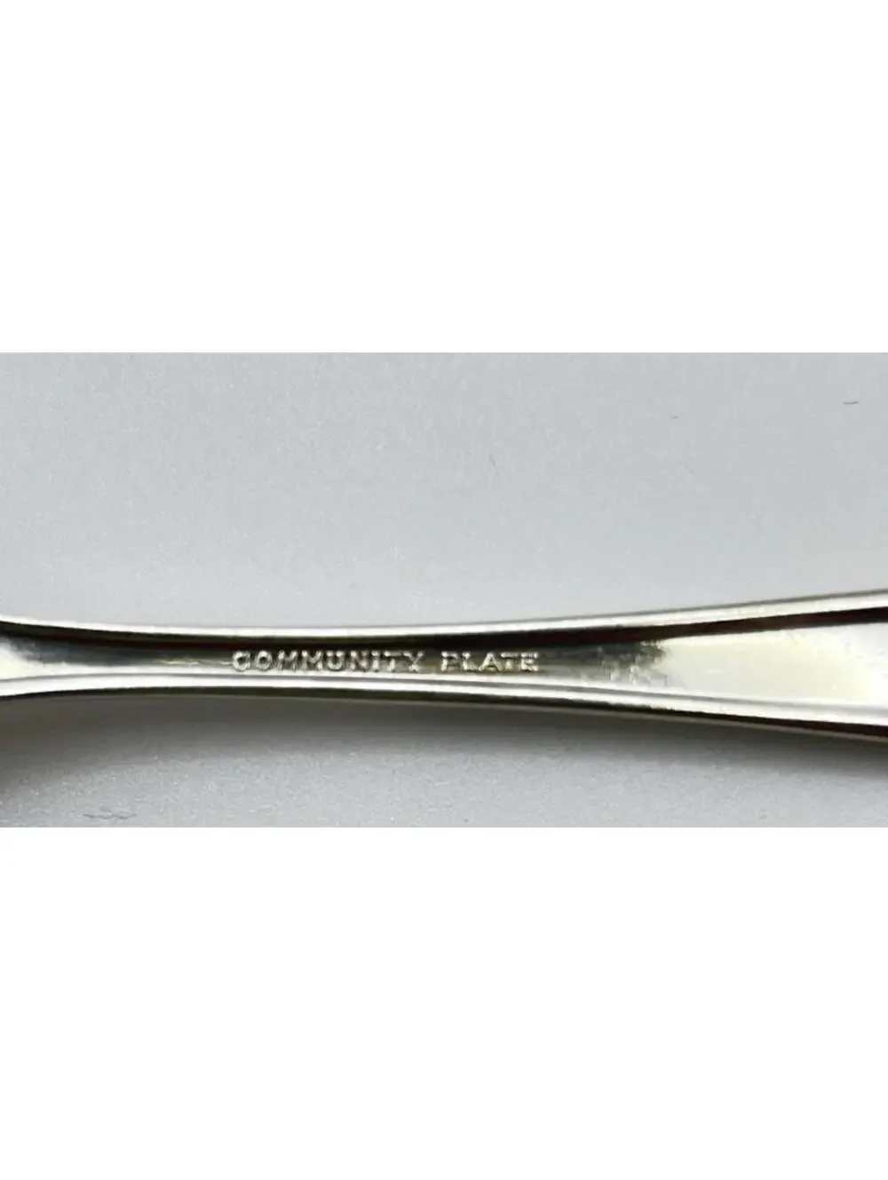 Vintage Oneida Silver Adam Silverplated Pickle Olive fork Community 2579.1
